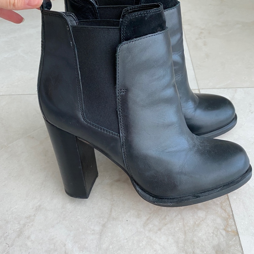 Sam Edelman High Heel Ankle Boot Black Size 8